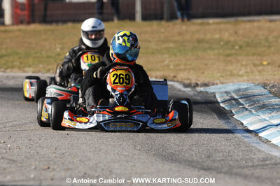 07/03/2010 : 1ère manche du Championnat du Sud 2010 à Lavelanet (photos Antoine Camblor) 2010 — karting