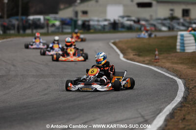 07/03/2010 : 1ère manche du Championnat du Sud 2010 à Lavelanet (photos Antoine Camblor) 2010 — karting
