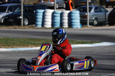 07/03/2010 : 1ère manche du Championnat du Sud 2010 à Lavelanet (photos Antoine Camblor) 2010 — karting
