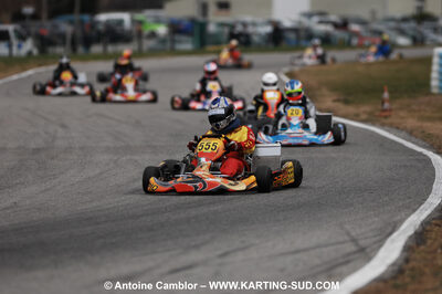 07/03/2010 : 1ère manche du Championnat du Sud 2010 à Lavelanet (photos Antoine Camblor) 2010 — karting