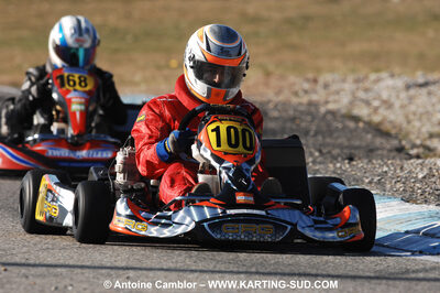 07/03/2010 : 1ère manche du Championnat du Sud 2010 à Lavelanet (photos Antoine Camblor) 2010 — karting