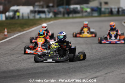 07/03/2010 : 1ère manche du Championnat du Sud 2010 à Lavelanet (photos Antoine Camblor) 2010 — karting