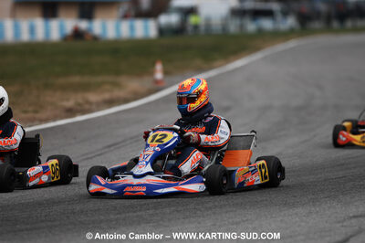 07/03/2010 : 1ère manche du Championnat du Sud 2010 à Lavelanet (photos Antoine Camblor) 2010 — karting