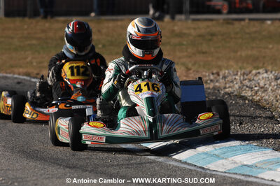 07/03/2010 : 1ère manche du Championnat du Sud 2010 à Lavelanet (photos Antoine Camblor) 2010 — karting
