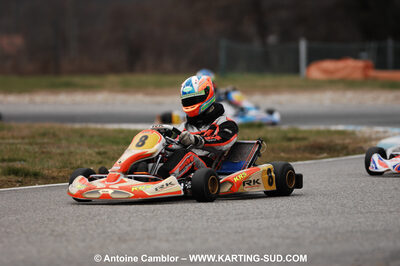 07/03/2010 : 1ère manche du Championnat du Sud 2010 à Lavelanet (photos Antoine Camblor) 2010 — karting