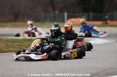 07/03/2010 : 1ère manche du Championnat du Sud 2010 à Lavelanet (photos Antoine Camblor) 2010 — karting