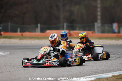 07/03/2010 : 1ère manche du Championnat du Sud 2010 à Lavelanet (photos Antoine Camblor) 2010 — karting