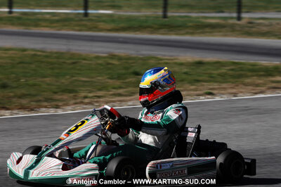 07/03/2010 : 1ère manche du Championnat du Sud 2010 à Lavelanet (photos Antoine Camblor) 2010 — karting