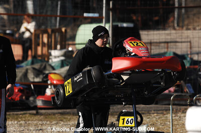 07/03/2010 : 1ère manche du Championnat du Sud 2010 à Lavelanet (photos Antoine Camblor) 2010 — karting