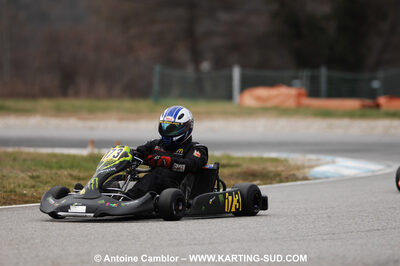 07/03/2010 : 1ère manche du Championnat du Sud 2010 à Lavelanet (photos Antoine Camblor) 2010 — karting