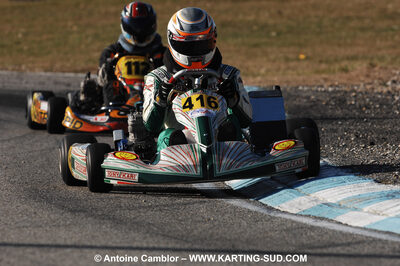 07/03/2010 : 1ère manche du Championnat du Sud 2010 à Lavelanet (photos Antoine Camblor) 2010 — karting