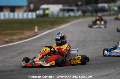 07/03/2010 : 1ère manche du Championnat du Sud 2010 à Lavelanet (photos Antoine Camblor) 2010 — karting