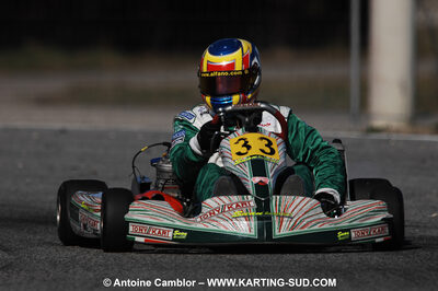07/03/2010 : 1ère manche du Championnat du Sud 2010 à Lavelanet (photos Antoine Camblor) 2010 — karting