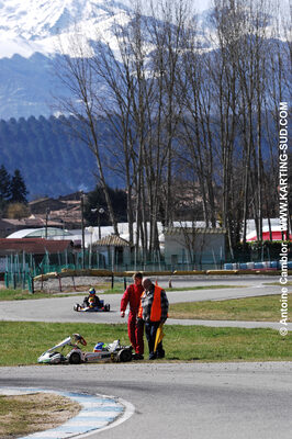 07/03/2010 : 1ère manche du Championnat du Sud 2010 à Lavelanet (photos Antoine Camblor) 2010 — karting