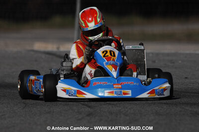 07/03/2010 : 1ère manche du Championnat du Sud 2010 à Lavelanet (photos Antoine Camblor) 2010 — karting