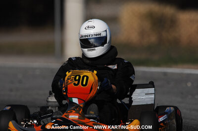 07/03/2010 : 1ère manche du Championnat du Sud 2010 à Lavelanet (photos Antoine Camblor) 2010 — karting