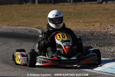 07/03/2010 : 1ère manche du Championnat du Sud 2010 à Lavelanet (photos Antoine Camblor) 2010 — karting