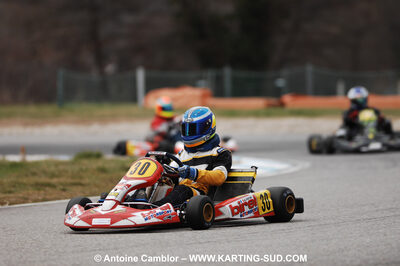 07/03/2010 : 1ère manche du Championnat du Sud 2010 à Lavelanet (photos Antoine Camblor) 2010 — karting