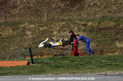 07/03/2010 : 1ère manche du Championnat du Sud 2010 à Lavelanet (photos Antoine Camblor) 2010 — karting