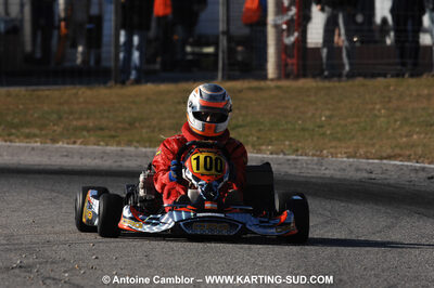 07/03/2010 : 1ère manche du Championnat du Sud 2010 à Lavelanet (photos Antoine Camblor) 2010 — karting