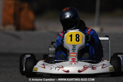 07/03/2010 : 1ère manche du Championnat du Sud 2010 à Lavelanet (photos Antoine Camblor) 2010 — karting