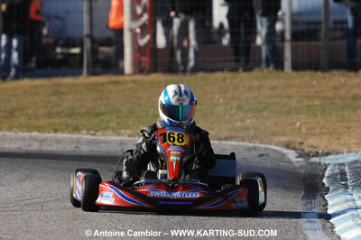 07/03/2010 : 1ère manche du Championnat du Sud 2010 à Lavelanet (photos Antoine Camblor) 2010 — karting