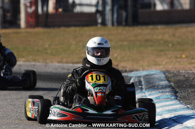07/03/2010 : 1ère manche du Championnat du Sud 2010 à Lavelanet (photos Antoine Camblor) 2010 — karting