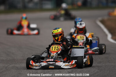 07/03/2010 : 1ère manche du Championnat du Sud 2010 à Lavelanet (photos Antoine Camblor) 2010 — karting