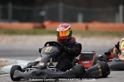 07/03/2010 : 1ère manche du Championnat du Sud 2010 à Lavelanet (photos Antoine Camblor) 2010 — karting