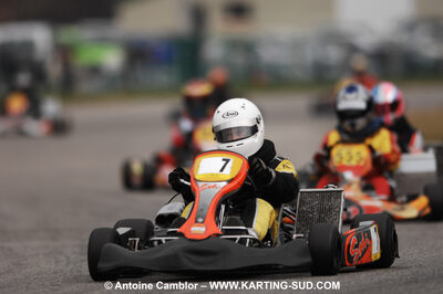 07/03/2010 : 1ère manche du Championnat du Sud 2010 à Lavelanet (photos Antoine Camblor) 2010 — karting