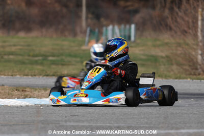 07/03/2010 : 1ère manche du Championnat du Sud 2010 à Lavelanet (photos Antoine Camblor) 2010 — karting