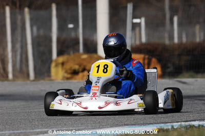 07/03/2010 : 1ère manche du Championnat du Sud 2010 à Lavelanet (photos Antoine Camblor) 2010 — karting