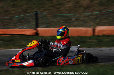 07/03/2010 : 1ère manche du Championnat du Sud 2010 à Lavelanet (photos Antoine Camblor) 2010 — karting