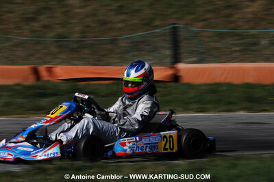 07/03/2010 : 1ère manche du Championnat du Sud 2010 à Lavelanet (photos Antoine Camblor) 2010 — karting