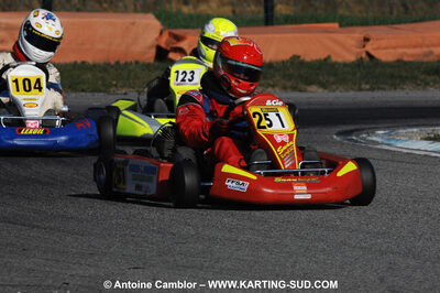 07/03/2010 : 1ère manche du Championnat du Sud 2010 à Lavelanet (photos Antoine Camblor) 2010 — karting