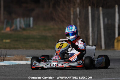 07/03/2010 : 1ère manche du Championnat du Sud 2010 à Lavelanet (photos Antoine Camblor) 2010 — karting