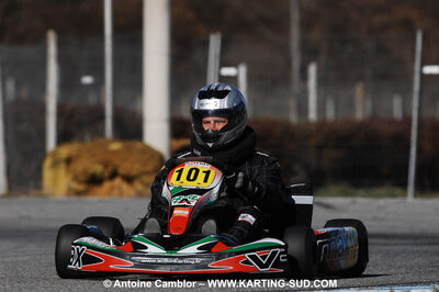 07/03/2010 : 1ère manche du Championnat du Sud 2010 à Lavelanet (photos Antoine Camblor) 2010 — karting