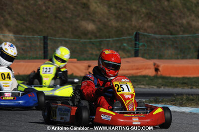 07/03/2010 : 1ère manche du Championnat du Sud 2010 à Lavelanet (photos Antoine Camblor) 2010 — karting