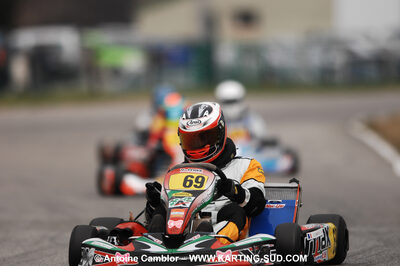 07/03/2010 : 1ère manche du Championnat du Sud 2010 à Lavelanet (photos Antoine Camblor) 2010 — karting