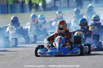 07/03/2010 : 1ère manche du Championnat du Sud 2010 à Lavelanet (photos Antoine Camblor) 2010 — karting