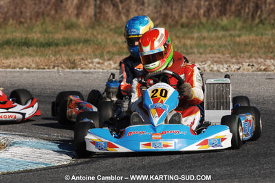 07/03/2010 : 1ère manche du Championnat du Sud 2010 à Lavelanet (photos Antoine Camblor) 2010 — karting