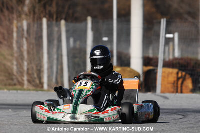 07/03/2010 : 1ère manche du Championnat du Sud 2010 à Lavelanet (photos Antoine Camblor) 2010 — karting