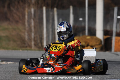 07/03/2010 : 1ère manche du Championnat du Sud 2010 à Lavelanet (photos Antoine Camblor) 2010 — karting