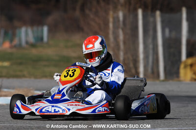 07/03/2010 : 1ère manche du Championnat du Sud 2010 à Lavelanet (photos Antoine Camblor) 2010 — karting
