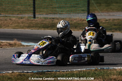07/03/2010 : 1ère manche du Championnat du Sud 2010 à Lavelanet (photos Antoine Camblor) 2010 — karting