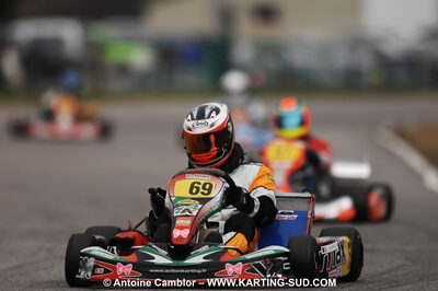 07/03/2010 : 1ère manche du Championnat du Sud 2010 à Lavelanet (photos Antoine Camblor) 2010 — karting