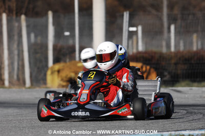07/03/2010 : 1ère manche du Championnat du Sud 2010 à Lavelanet (photos Antoine Camblor) 2010 — karting