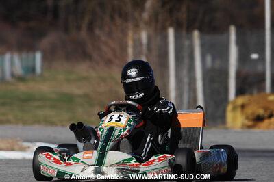 07/03/2010 : 1ère manche du Championnat du Sud 2010 à Lavelanet (photos Antoine Camblor) 2010 — karting