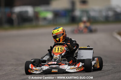 07/03/2010 : 1ère manche du Championnat du Sud 2010 à Lavelanet (photos Antoine Camblor) 2010 — karting