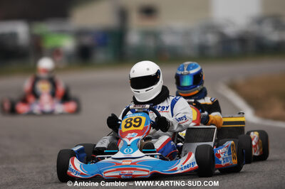 07/03/2010 : 1ère manche du Championnat du Sud 2010 à Lavelanet (photos Antoine Camblor) 2010 — karting